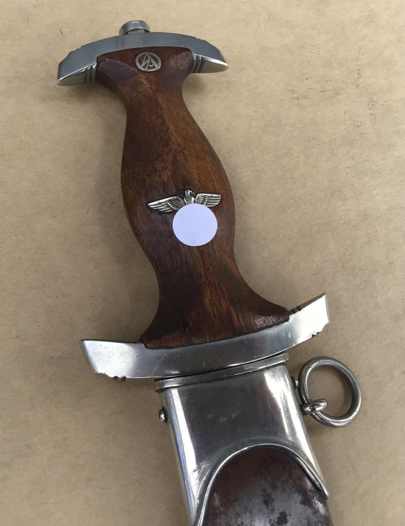 German WW2 SA Dagger by Wilhelm Kobe’s and Co. Suhl.