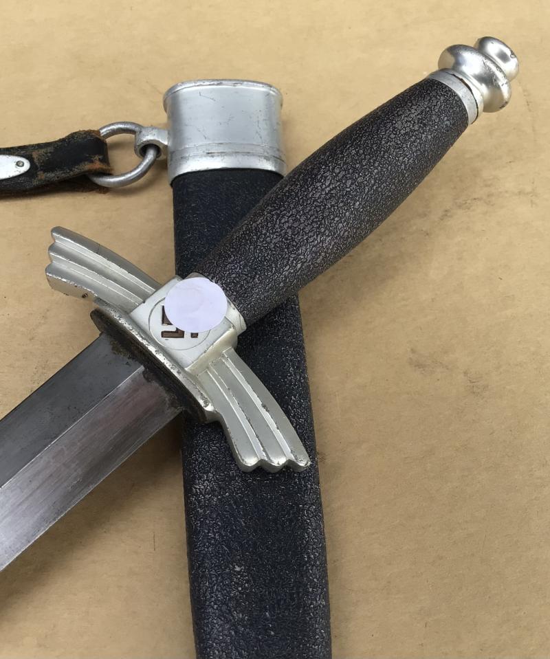 German WW2 DLV Officers Dagger