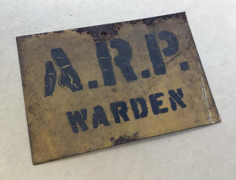 Australia WW2 ARP Wardens Door Sign