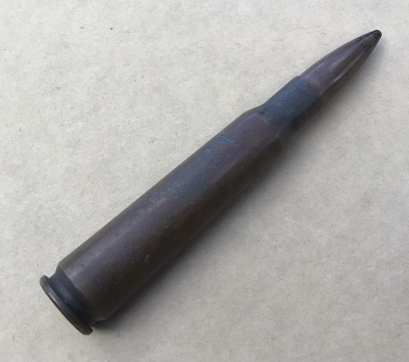 US WW2 .50cal Round 1941 Dated.