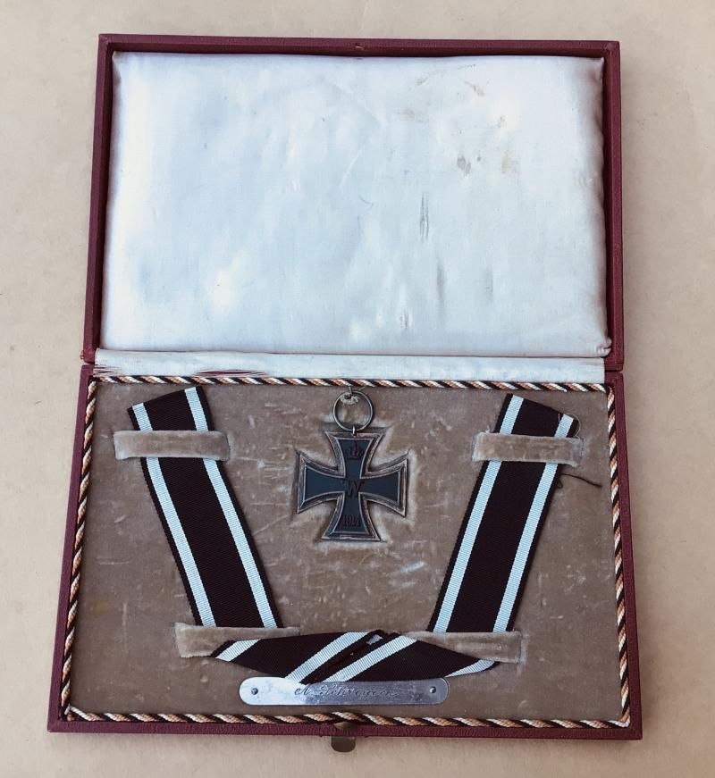 German WW1 Private Pirchase Cased 1914 Iron Cross 2nd Class
