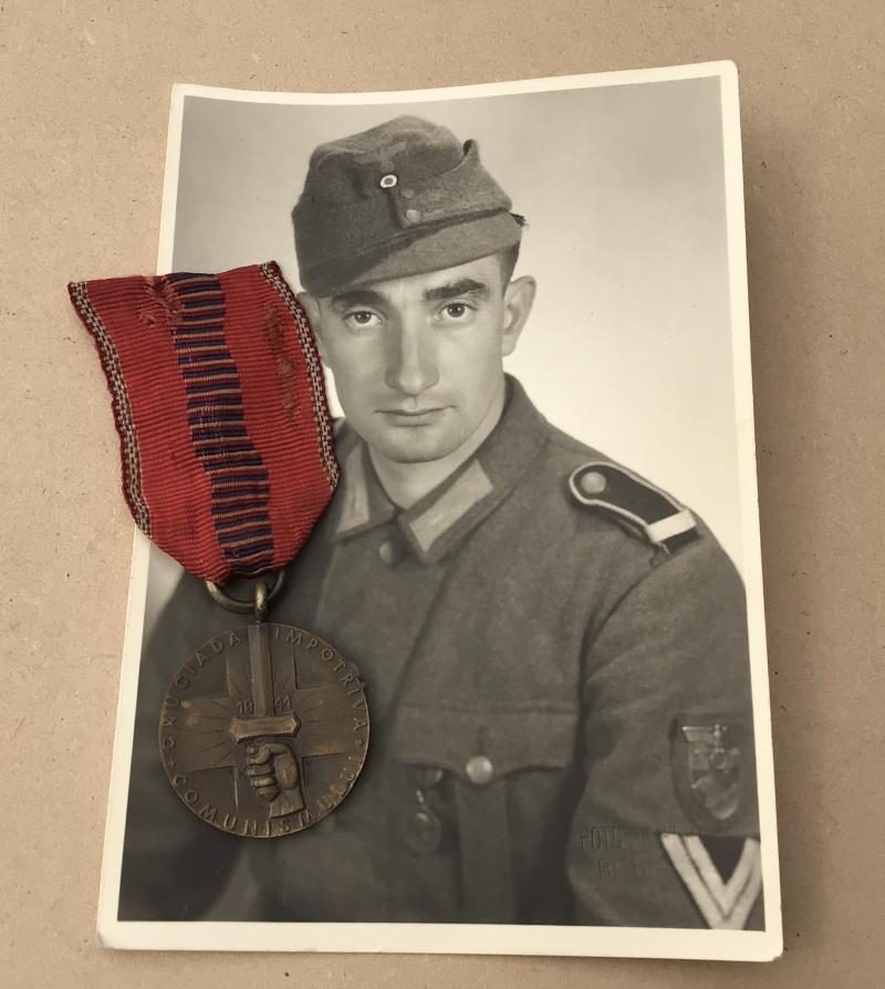 Romania WW2 Crusade Against Communism Service Medal