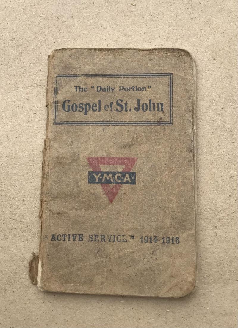 British WW1 YMCA Pocket Bible