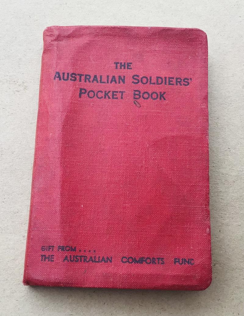 WW2 Australian Soldiers Pocket Book - 1944