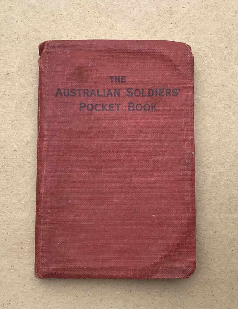 Australian WW2 Soldiers AFC Pocket book