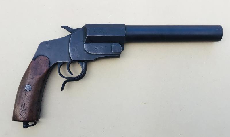 German WW1 Hebel Leuchtpistole Model 1894 Flare Pistol.