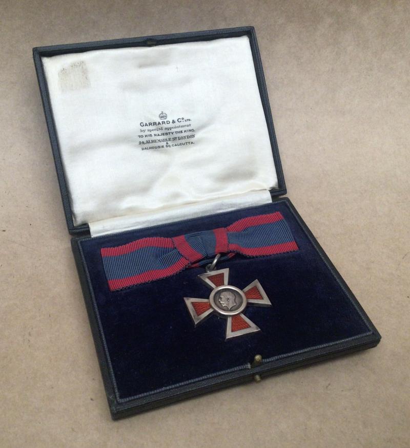 A George V Period Associate Royal Red Cross (2nd Class)