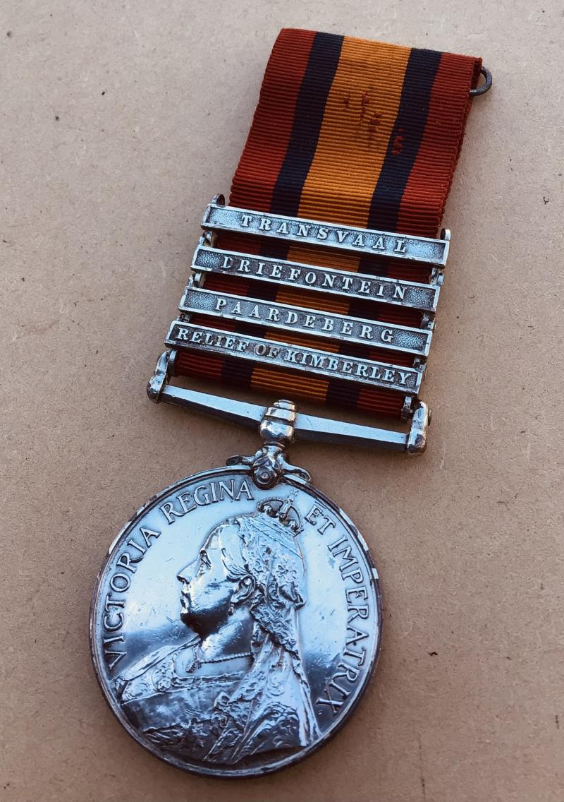 British: Queens South Africa Medal- Gloucester Regiment.