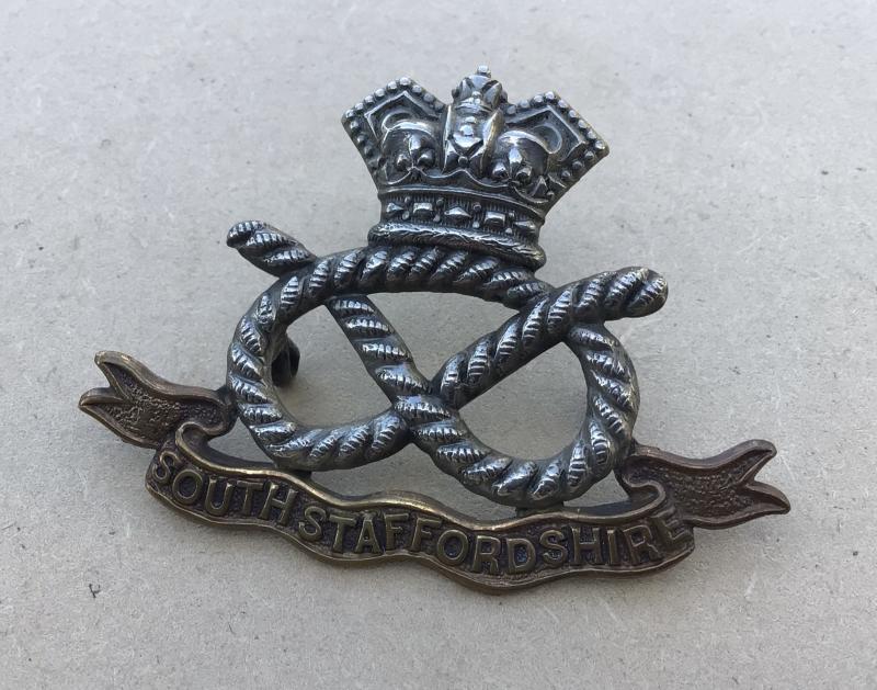 Victorian Period South Staffordshire Regiment Hat Badge