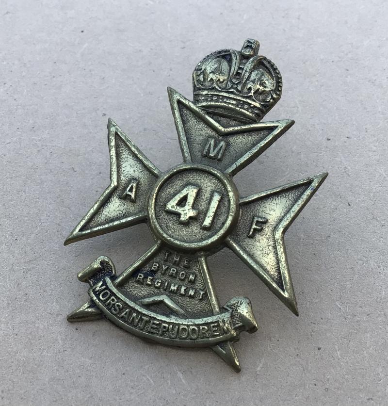 1930-42 41st Infantry Battalion Hat Badge
