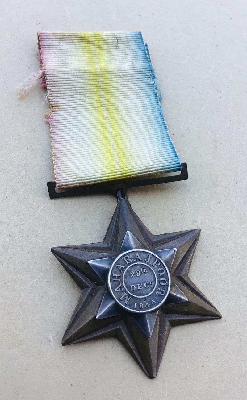 Gwalior Star 1843 - 40th Regiment of Foot. Served in Australia
