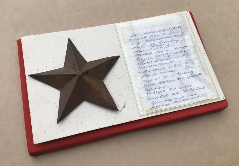 WW2 Sovenired Japanese Army Vehicle “Star” Badge
