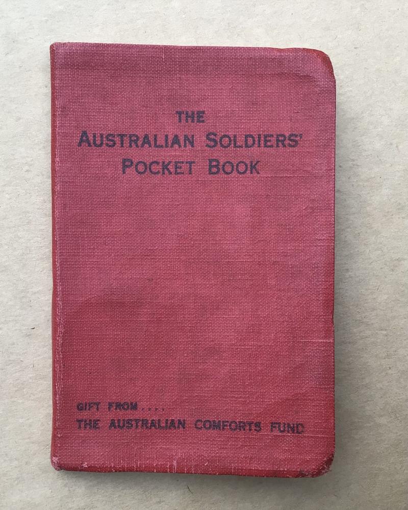 WW2 ACF Australian Soldiers Pocket Book