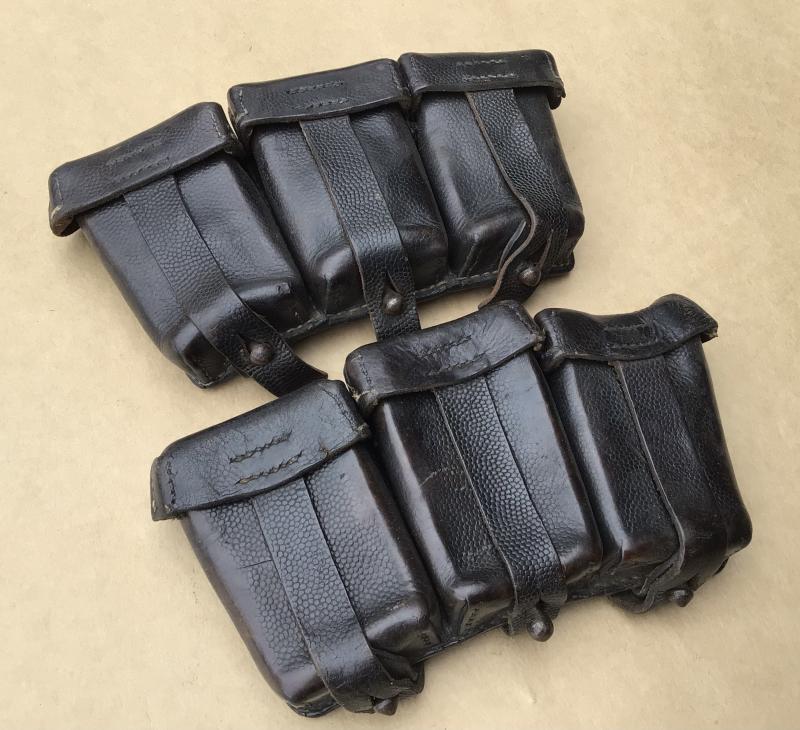 German WW2 K98 Ammunition Pouches