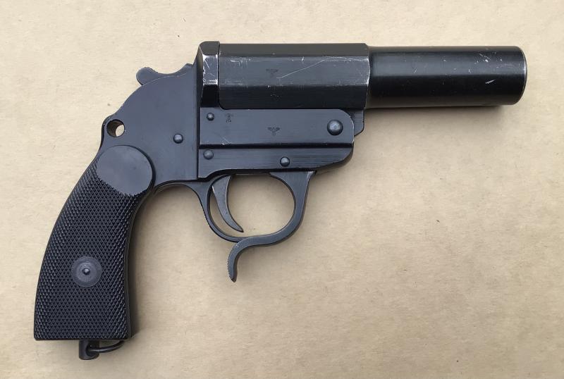 German WW2 Leuchtpistole 34 Erma Flare Gun (1943 Dated)