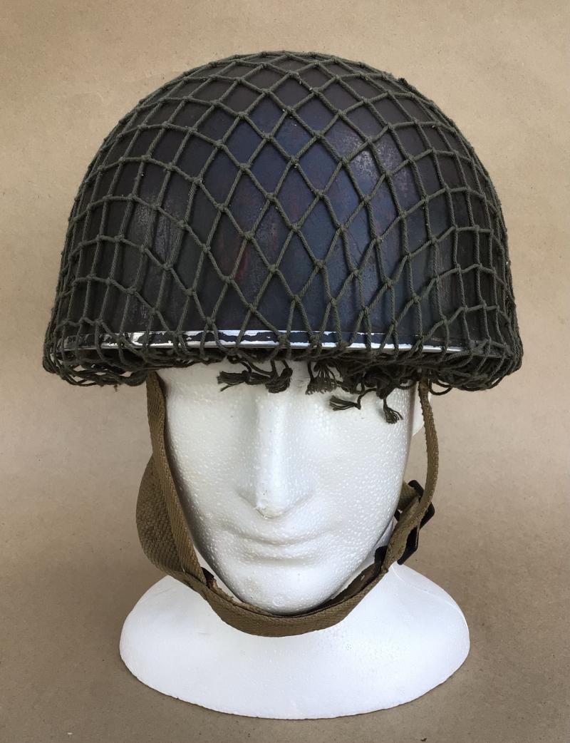 British Suez Crisis Paratrooper Helmet. 1956 Dated