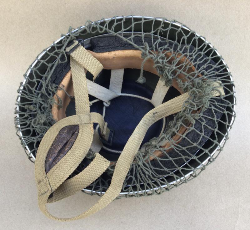 British Suez Crisis Paratrooper Helmet. 1956 Dated