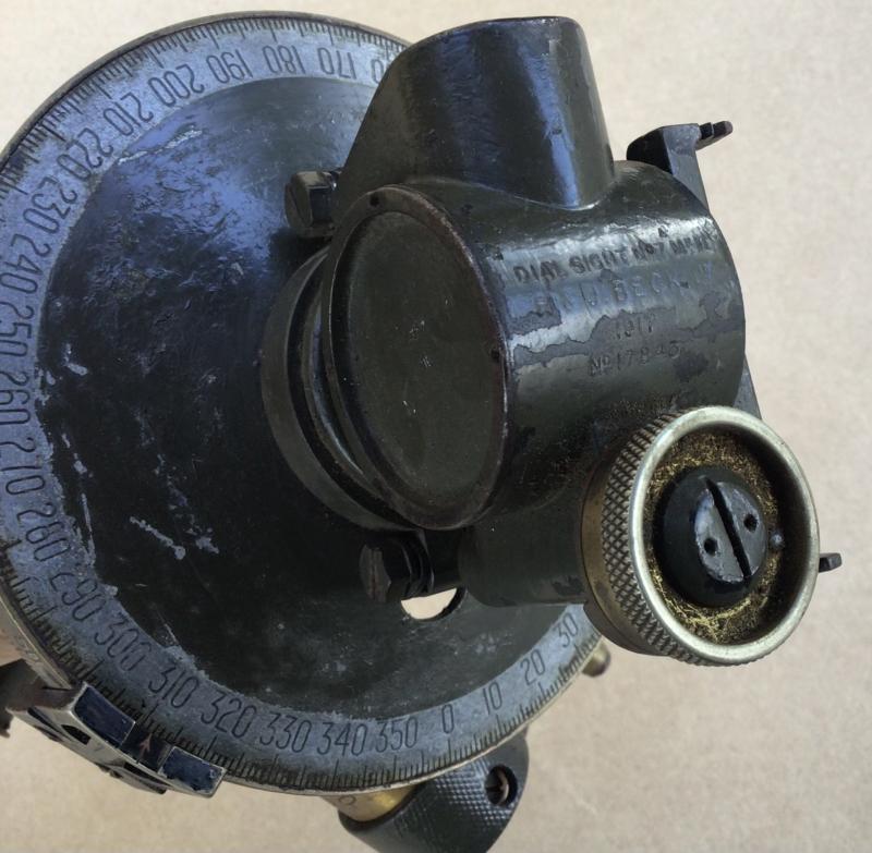 WW1 Commonwealth Artillery Dial Sight No.7 MKII.