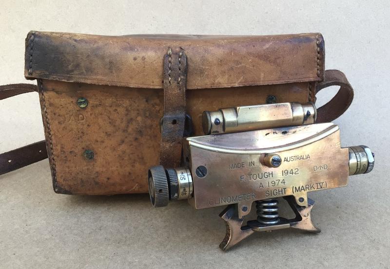 WW2 British Clinometer For Vickers .303in HMG MKIV Dated 1942