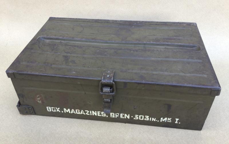 British WW2 Bren Gun Magazine Transit Box