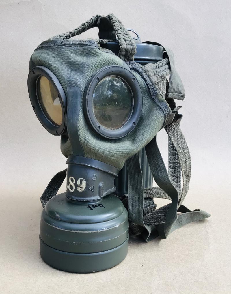 German WW2 Wehrmacht M30 Service Gas Mask