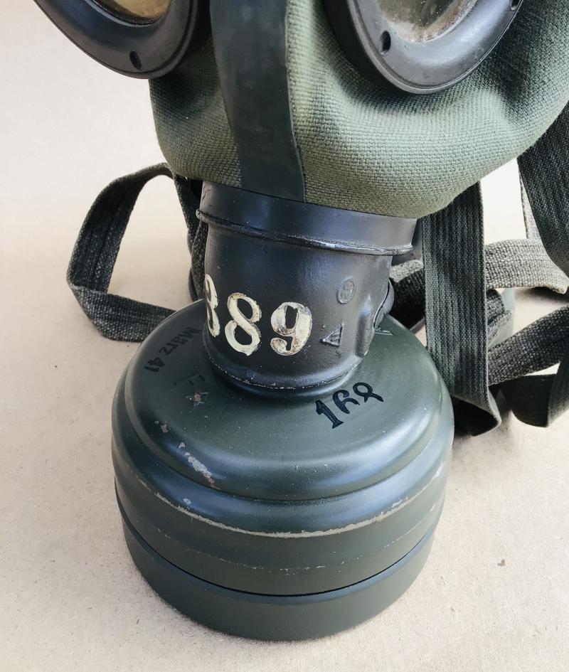 German WW2 Wehrmacht M30 Service Gas Mask