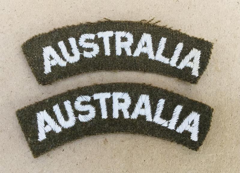 Australia WW1 Nationality Titles c1916-1917