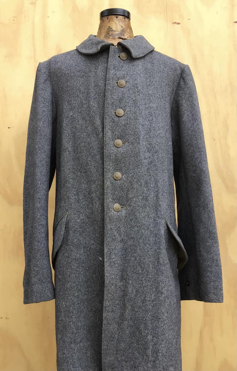 German WW1 Other Ranks Great Coat 1914 Dated