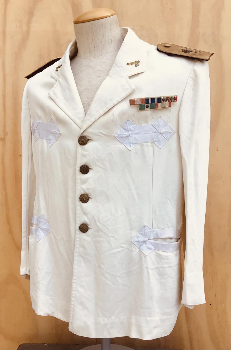 Italian WW2 MVSN Officers White Summer Tunic