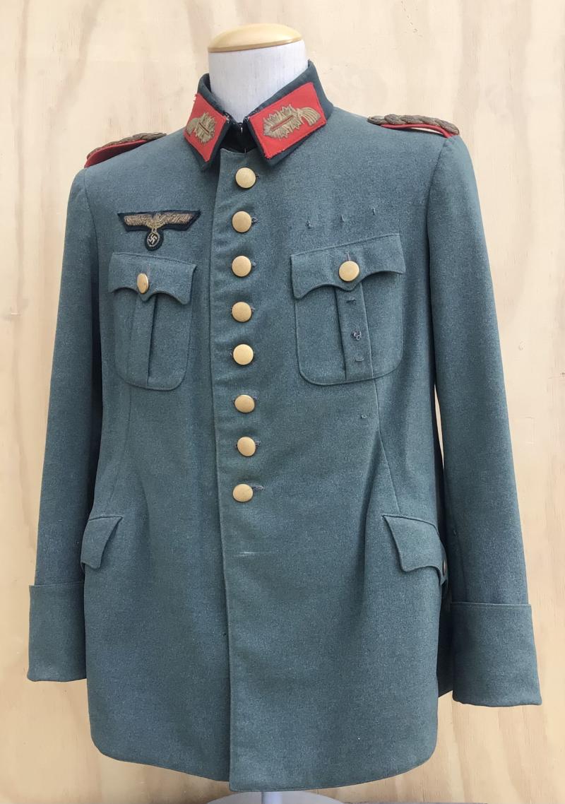 German WW2 Army General's Field Grey Service Tunic.