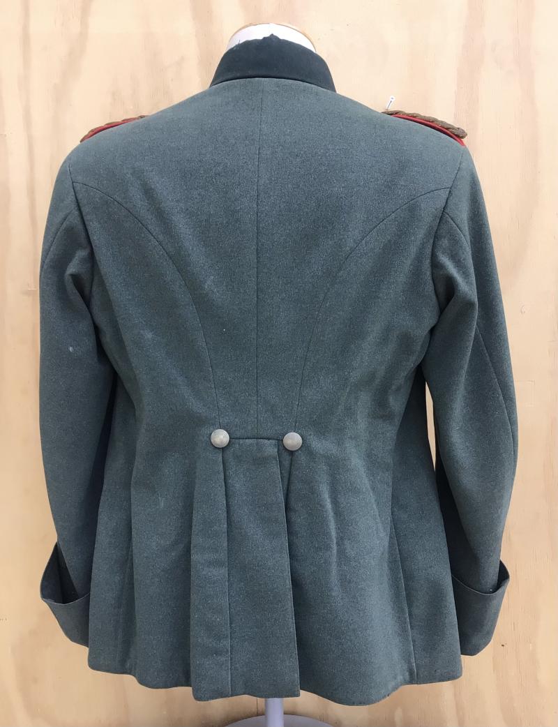 German WW2 Army General's Field Grey Service Tunic.