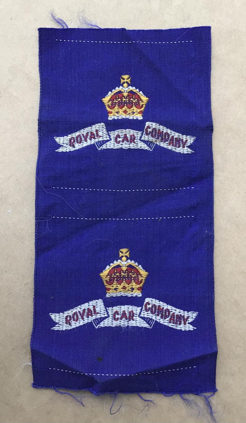 Australia Royal Car Company Formation Patches 1952