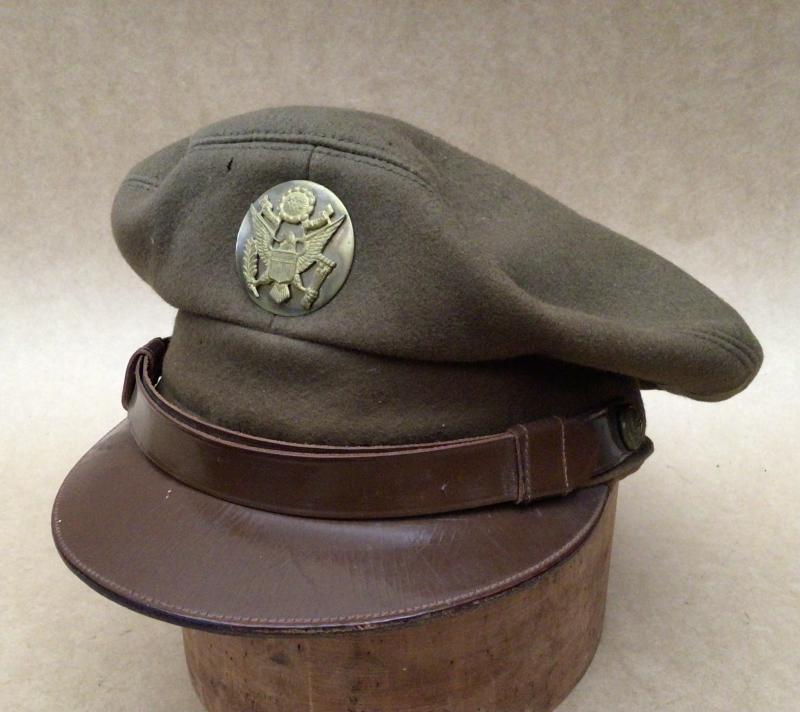 WW2 U.S Army  Enlisted Ranks Visor Cap