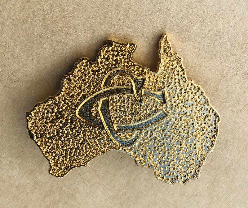 Australian Army Campaigners for Christ Hat Badge.