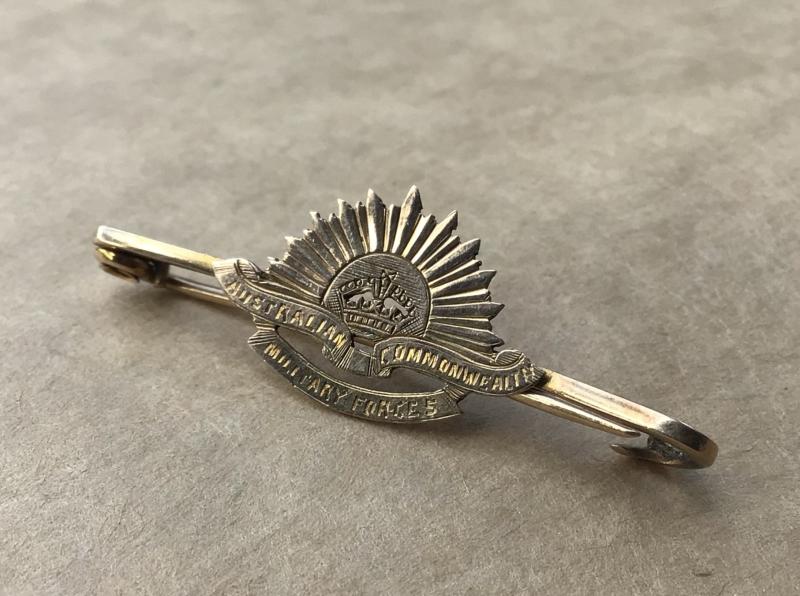Australia WW1-2 9ct Gold Rising Sun Sweetheart Brooch