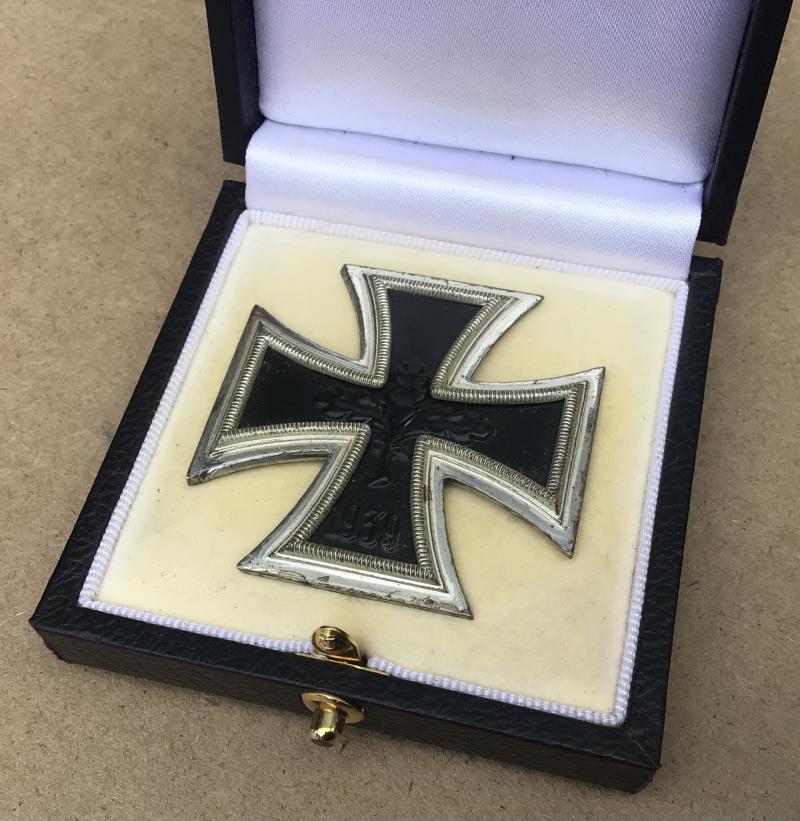 Germany WW2 Cased 1957 Iron Cross 1st Class