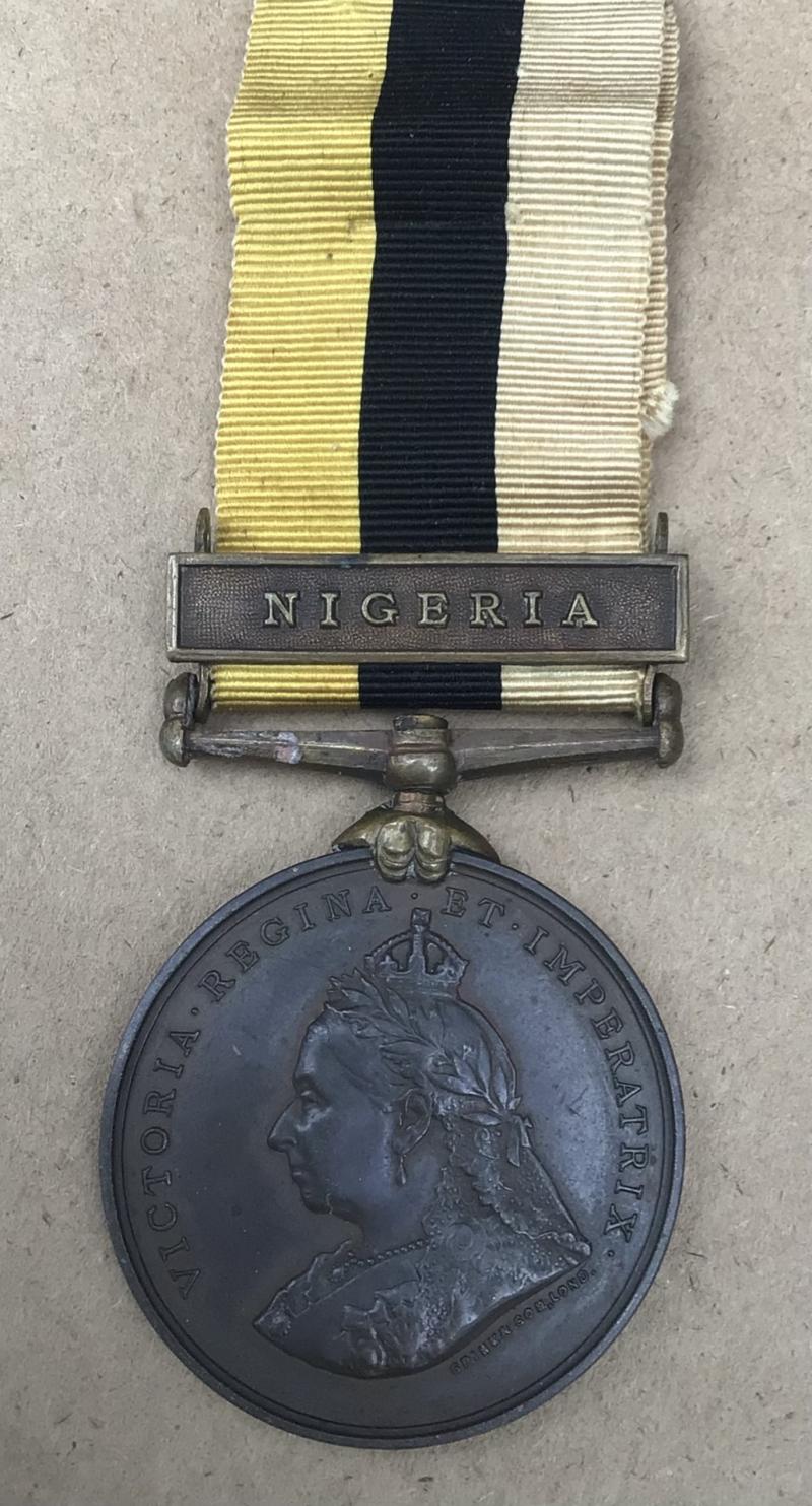 British Royal Niger Company Medal 1899