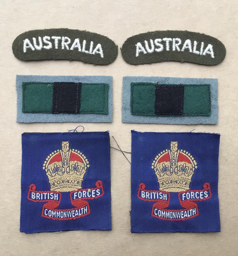 Australia BCOF Colour Patch and Formation Patches