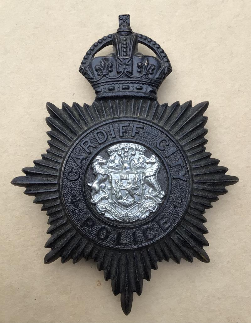 British c.WW2 Bobbies Helmet Plate