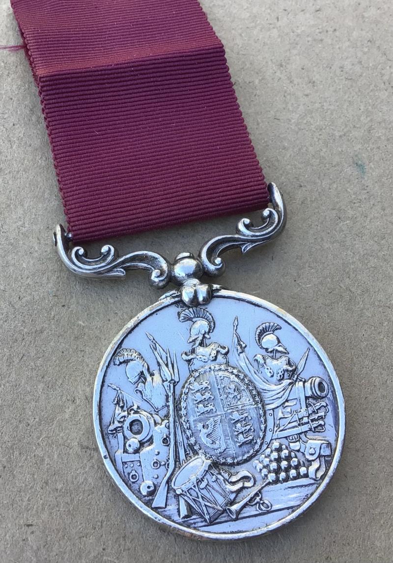 British Army Long Service and Good Conduct Medal - 14th Hussars
