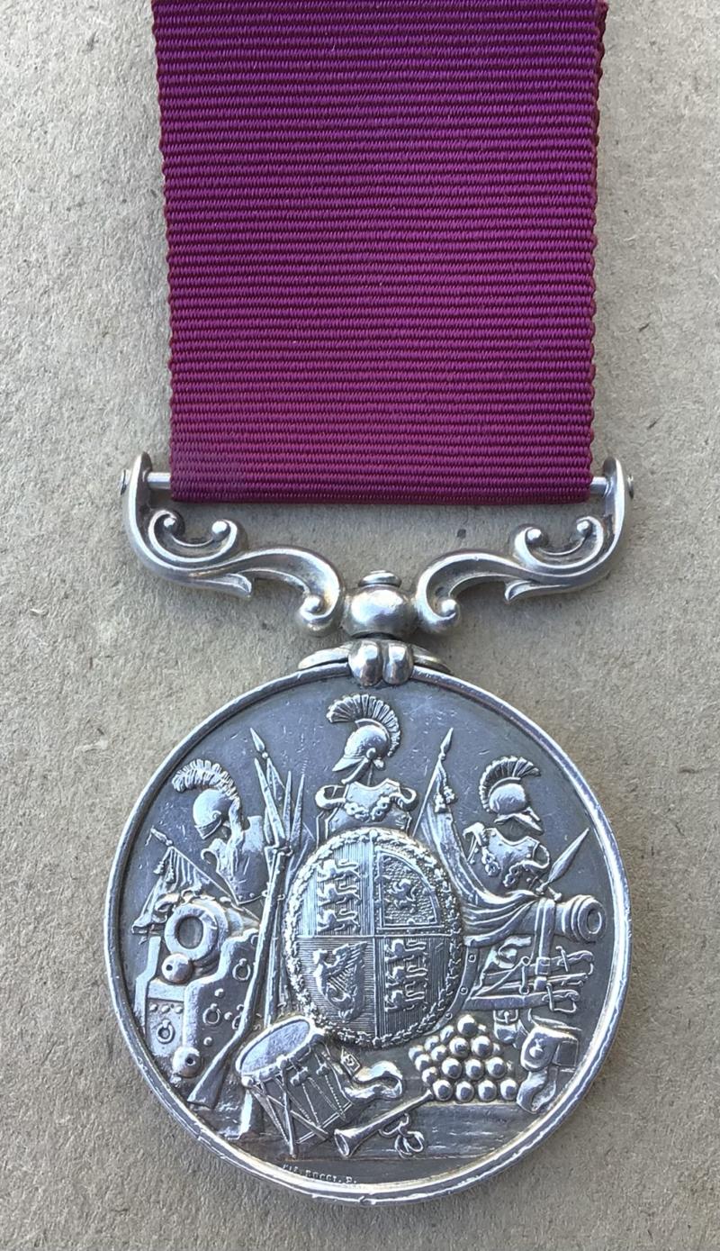 British Army Long Service and Good conduct Medal - 99th Regt Foot.99th