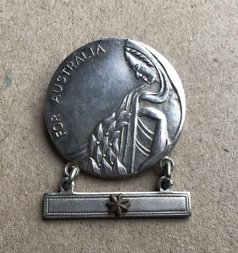 Australia WW2 Died of Illness AIF Issue Mothers and Widows Badge.