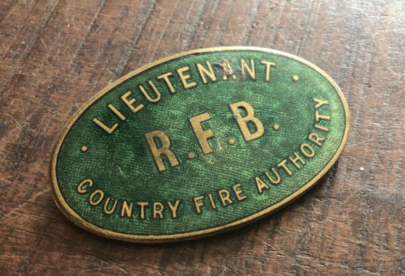 Country Fire Authority (RFB) Lieutenant Badge