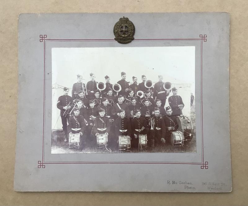 Australia: Pre Federation Photograph - Victorian Volunteer Cadet Cross