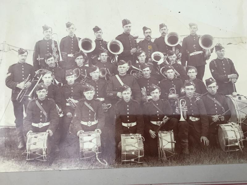 Australia: Pre Federation Photograph - Victorian Volunteer Cadet Cross
