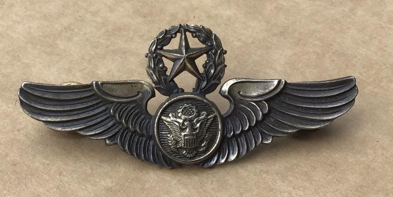 US WW2 USAAF Master Aircrew Wings.