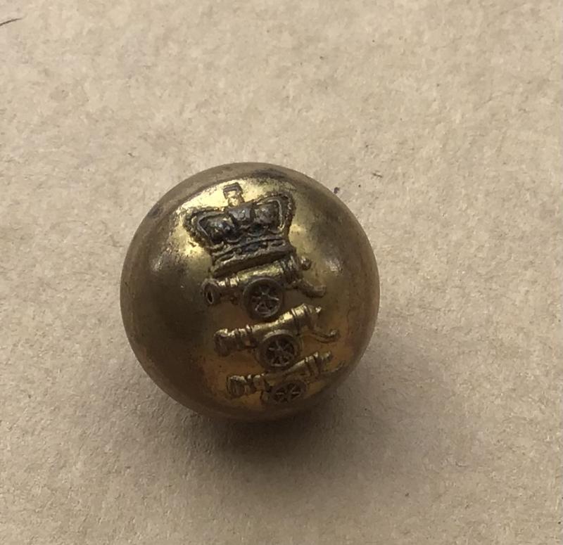 British Royal Horse Artillery Button  c.1843-1870