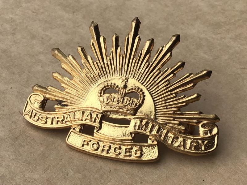 Australia: 1953-60 Rising Sun Hat Badge