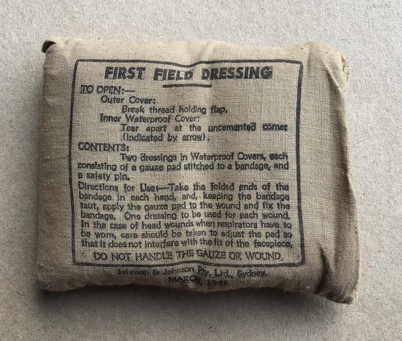 Australia WW2 First Field Dressing - 1941