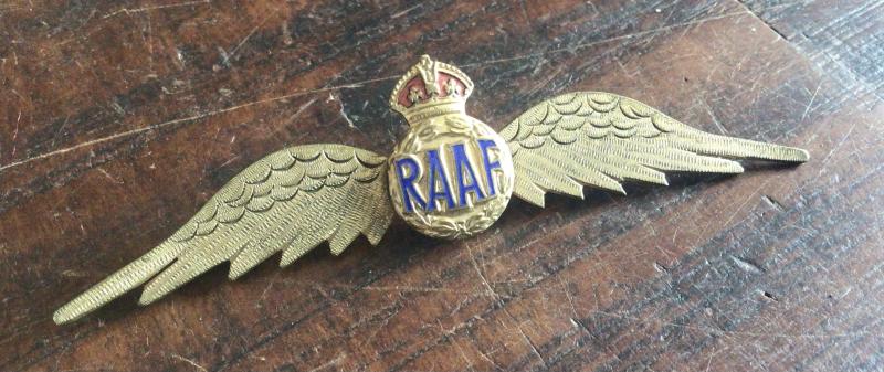 WW2 RAAF Sweetheart Wings